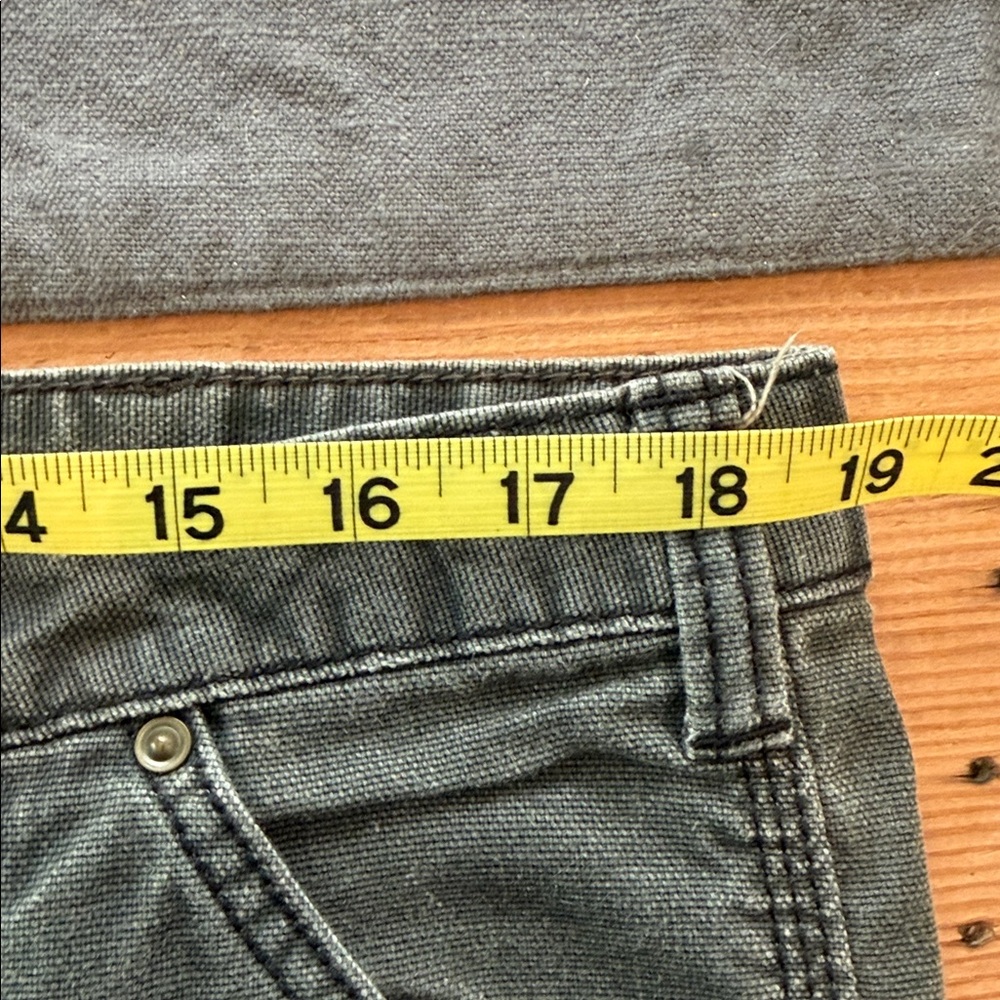 Carhartt women’s double knee pants 14 SHORT - Picture 8 of 10
